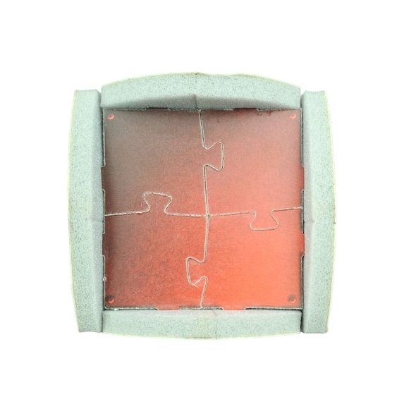 Vintage Puzz 3D British Telephone Booth 1997 Milton Bradley Puzzle Miniature - Picture 6 of 8